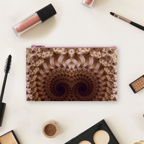 Fractal183 Cosmetic Bag (Small) from Custom Dropshipper Front