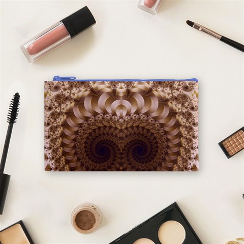Fractal183 Cosmetic Bag (Small) from Custom Dropshipper Front