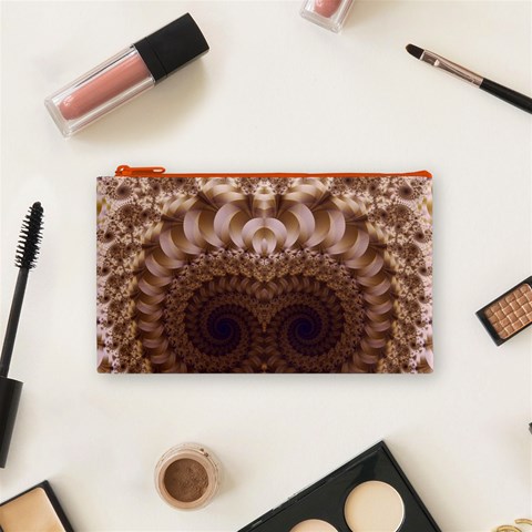 Fractal183 Cosmetic Bag (Small) from Custom Dropshipper Front