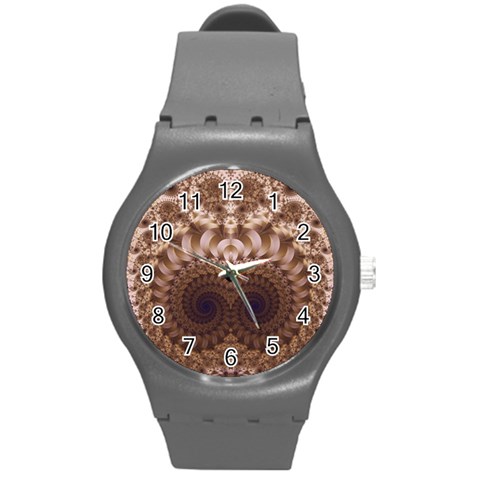 Fractal183 Round Plastic Sport Watch Medium from Custom Dropshipper Front