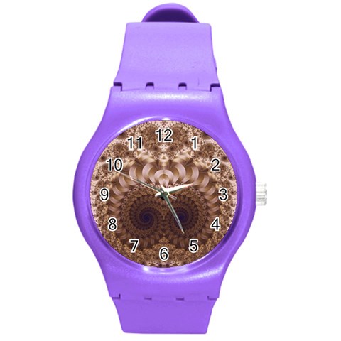 Fractal183 Round Plastic Sport Watch Medium from Custom Dropshipper Front