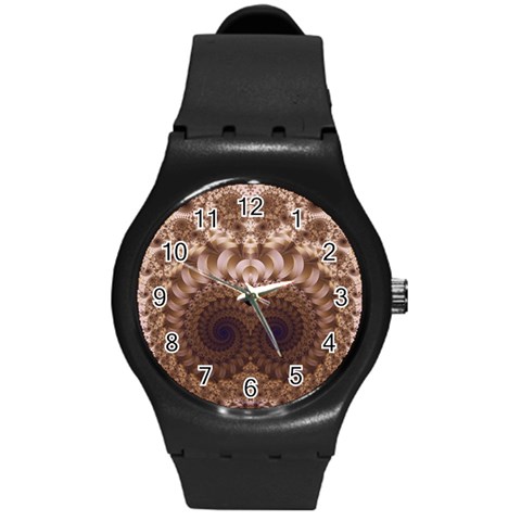 Fractal183 Round Plastic Sport Watch Medium from Custom Dropshipper Front