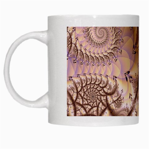 Fractal184 White Mug from Custom Dropshipper Left