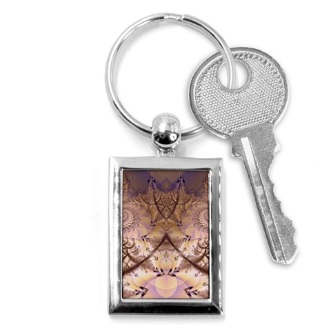 Fractal184 Key Chain (Rectangle) from Custom Dropshipper Front