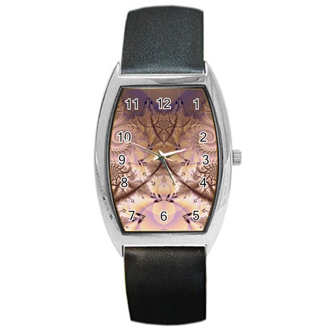 Fractal184 Barrel Style Metal Watch from Custom Dropshipper Front