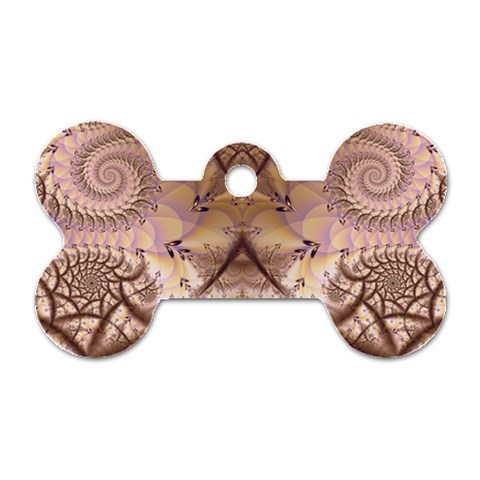 Fractal184 Dog Tag Bone (Two Sides) from Custom Dropshipper Back