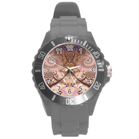 Fractal184 Round Plastic Sport Watch Large from Custom Dropshipper Front
