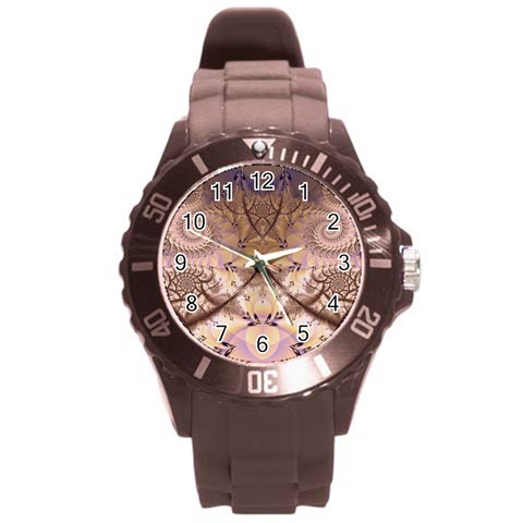 Fractal184 Round Plastic Sport Watch Large from Custom Dropshipper Front