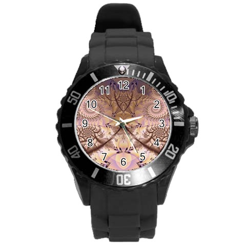 Fractal184 Round Plastic Sport Watch Large from Custom Dropshipper Front