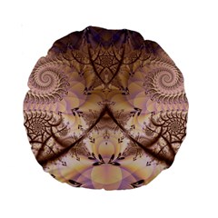 Fractal184 15  Premium Round Cushion  from Custom Dropshipper Front