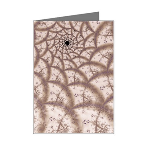 Fractal185 Mini Greeting Card from Custom Dropshipper Left