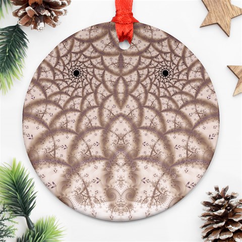 Fractal185 Round Ornament (Two Sides) from Custom Dropshipper Back