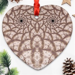 Fractal185 Heart Ornament (Two Sides) from Custom Dropshipper Back