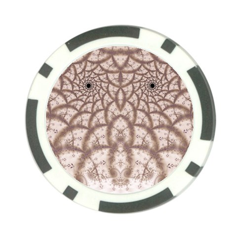 Fractal185 Poker Chip Card Guard from Custom Dropshipper Back