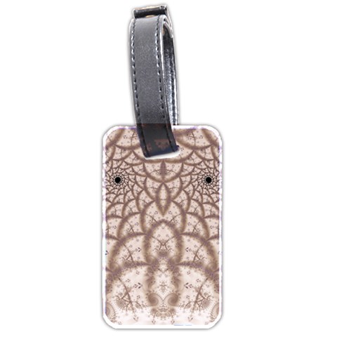 Fractal185 Luggage Tag (two sides) from Custom Dropshipper Front