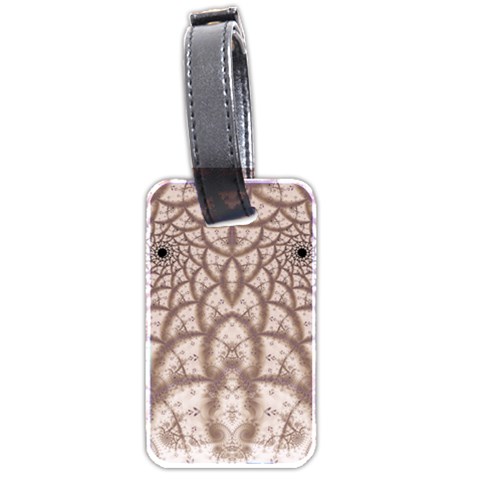 Fractal185 Luggage Tag (two sides) from Custom Dropshipper Back