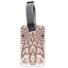Fractal185 Luggage Tag (two sides) from Custom Dropshipper Back
