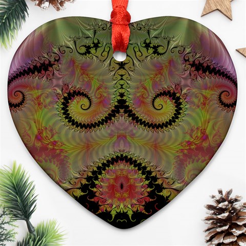 Fractal186 Ornament (Heart) from Custom Dropshipper Front