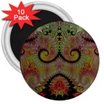 Fractal186 3  Magnet (10 pack)