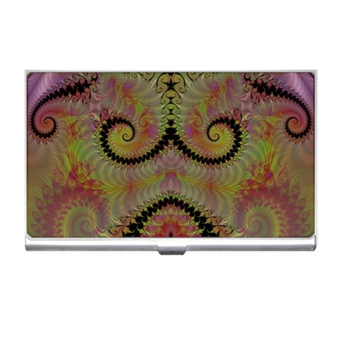 Fractal186 Business Card Holder from Custom Dropshipper Front