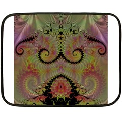 Fractal186 Mini Fleece Blanket(Two Sides) from Custom Dropshipper 35 x27  Blanket Back