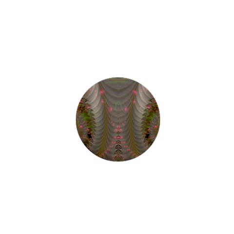 Fractal187 1  Mini Button from Custom Dropshipper Front
