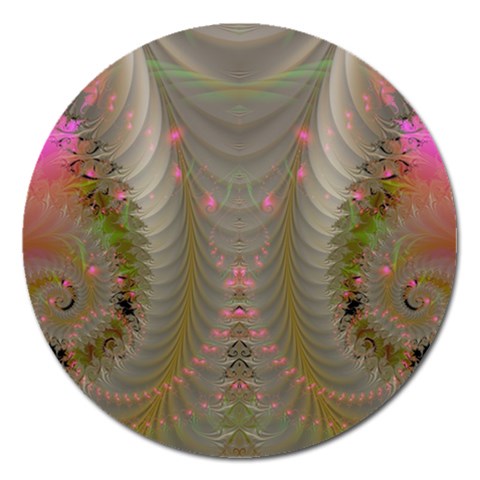 Fractal187 Magnet 5  (Round) from Custom Dropshipper Front