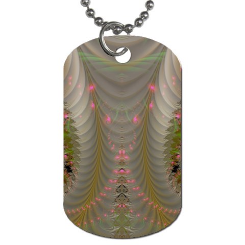 Fractal187 Dog Tag (One Side) from Custom Dropshipper Front