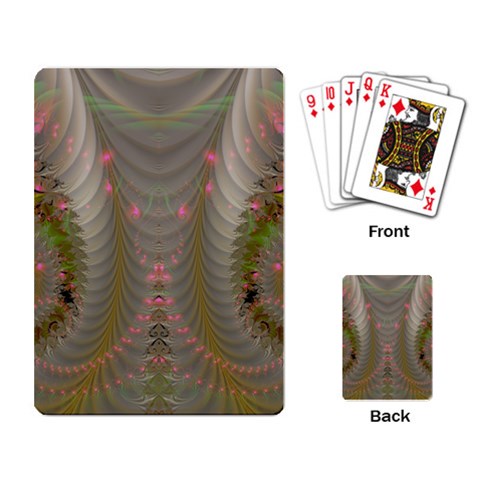 Fractal187 Playing Cards Single Design from Custom Dropshipper Back
