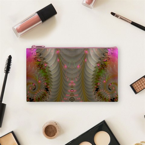 Fractal187 Cosmetic Bag (Small) from Custom Dropshipper Front
