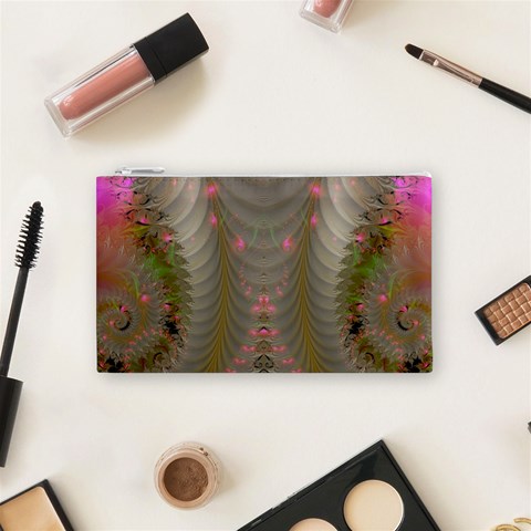Fractal187 Cosmetic Bag (Small) from Custom Dropshipper Front