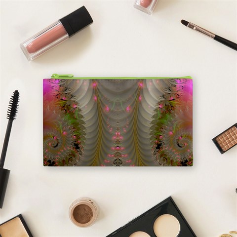 Fractal187 Cosmetic Bag (Small) from Custom Dropshipper Front