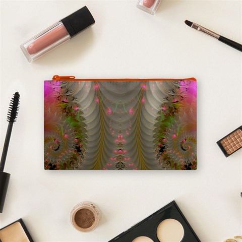 Fractal187 Cosmetic Bag (Small) from Custom Dropshipper Front
