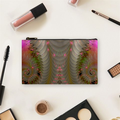 Fractal187 Cosmetic Bag (Small) from Custom Dropshipper Front