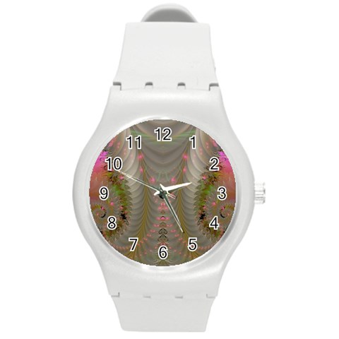 Fractal187 Round Plastic Sport Watch Medium from Custom Dropshipper Front