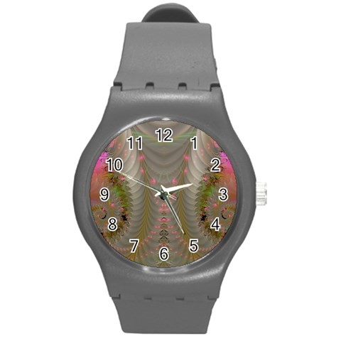 Fractal187 Round Plastic Sport Watch Medium from Custom Dropshipper Front