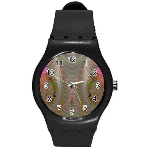 Fractal187 Round Plastic Sport Watch Medium from Custom Dropshipper Front