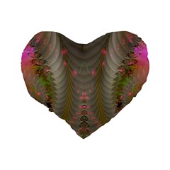 Fractal187 16  Premium Heart Shape Cushion  from Custom Dropshipper Back