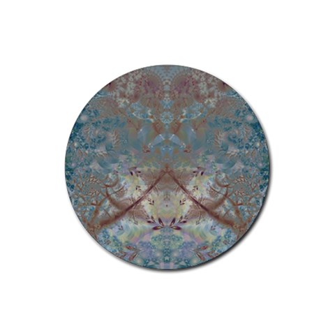 Fractal188 Rubber Coaster (Round) from Custom Dropshipper Front