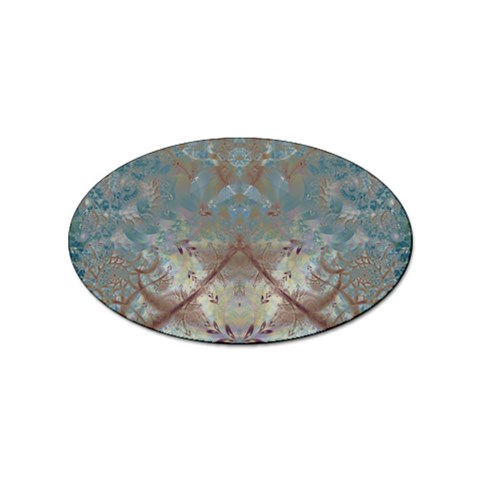 Fractal188 Sticker Oval (10 pack) from Custom Dropshipper Front