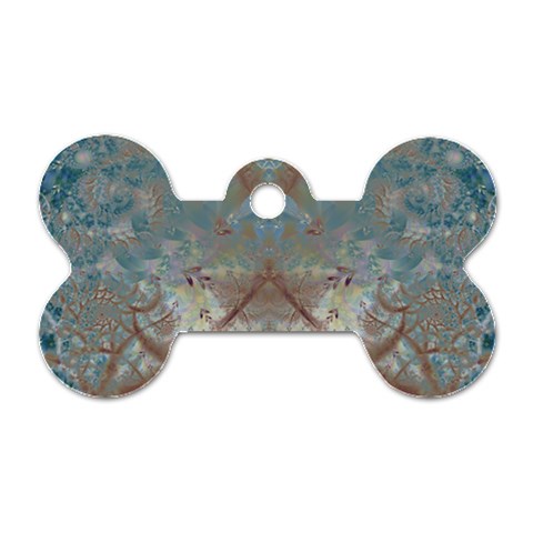 Fractal188 Dog Tag Bone (Two Sides) from Custom Dropshipper Front
