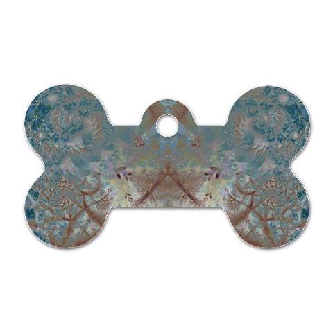 Fractal188 Dog Tag Bone (Two Sides) from Custom Dropshipper Back