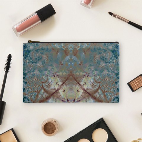 Fractal188 Cosmetic Bag (Medium) from Custom Dropshipper Front