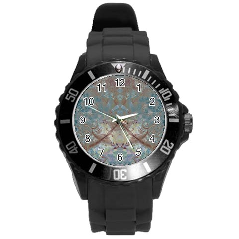 Fractal188 Round Plastic Sport Watch Large from Custom Dropshipper Front