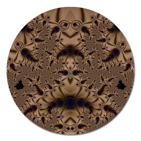 Fractal190 Magnet 5  (Round) from Custom Dropshipper Front