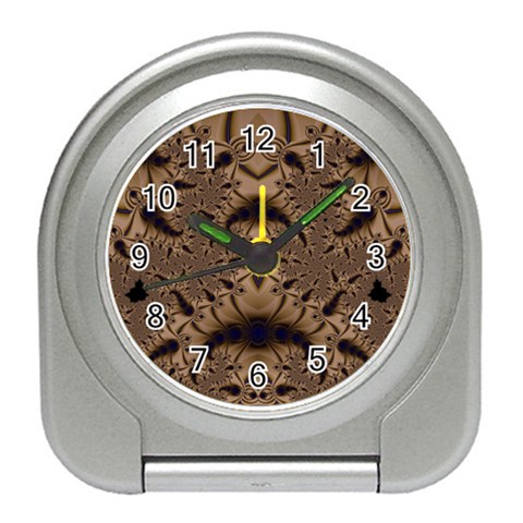Fractal190 Travel Alarm Clock from Custom Dropshipper Front