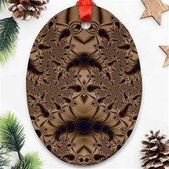 Fractal190 Oval Ornament (Two Sides) from Custom Dropshipper Back