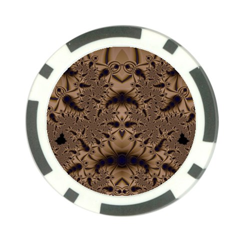 Fractal190 Poker Chip Card Guard (10 pack) from Custom Dropshipper Front