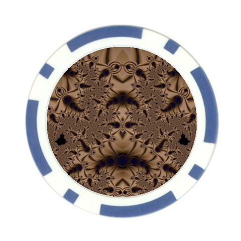 Fractal190 Poker Chip Card Guard (10 pack) from Custom Dropshipper Front