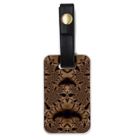 Fractal190 Luggage Tag (one side) from Custom Dropshipper Front
